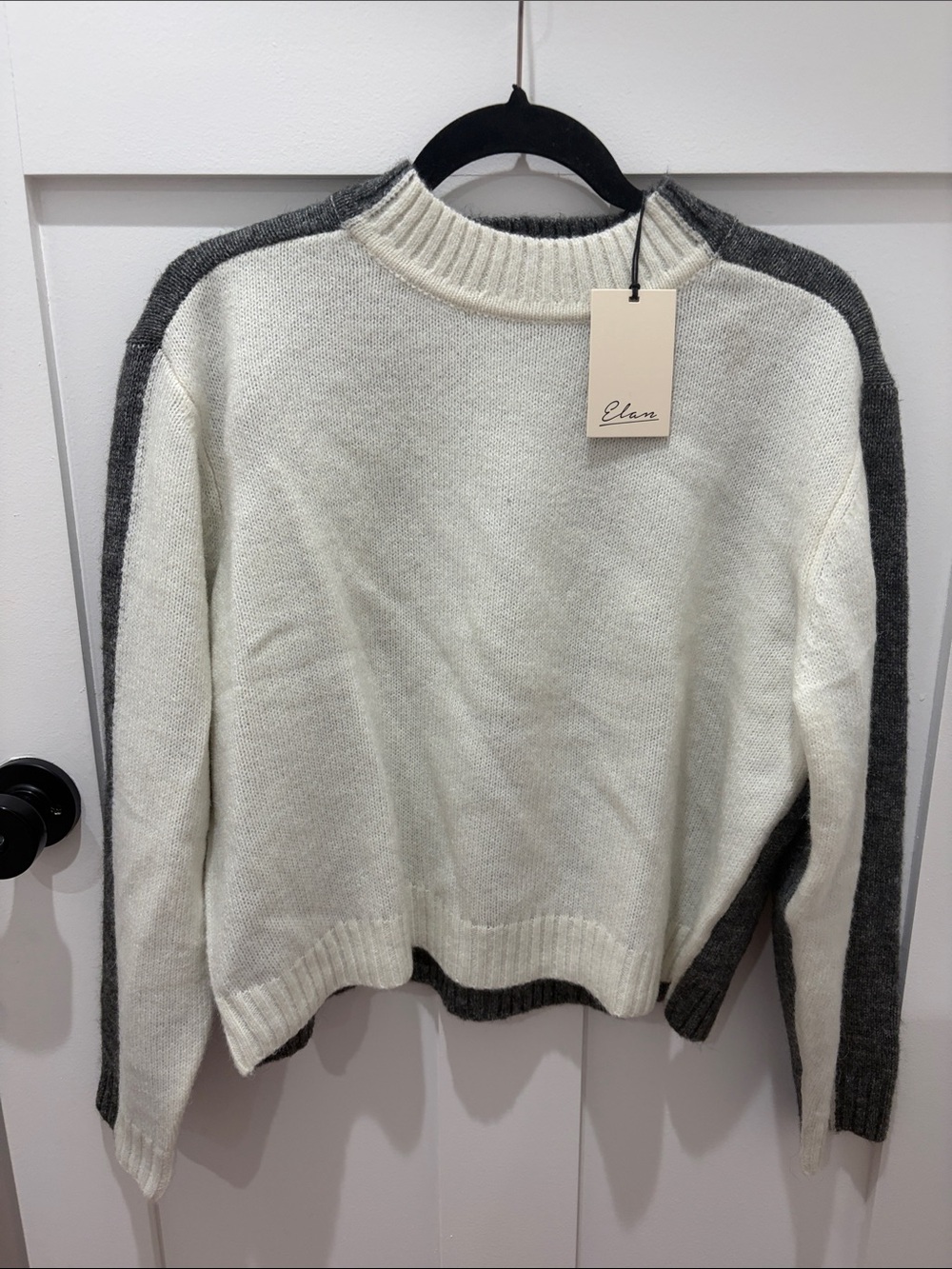 NWT Elan Color Block Sweater
